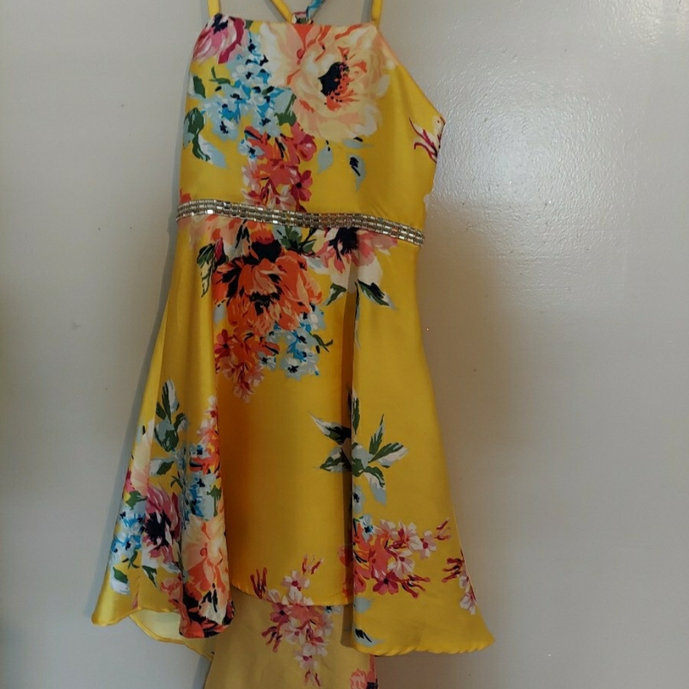 Rare Editions floral girl's dress